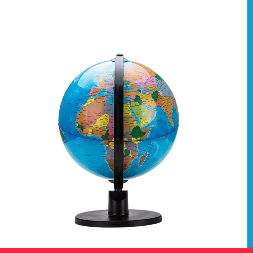 World Globe –10.6CM Spinning Rotating Globe[1Pc]