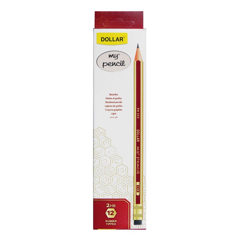 Dollar My Pencil PH-555 2HB 12PC Pack