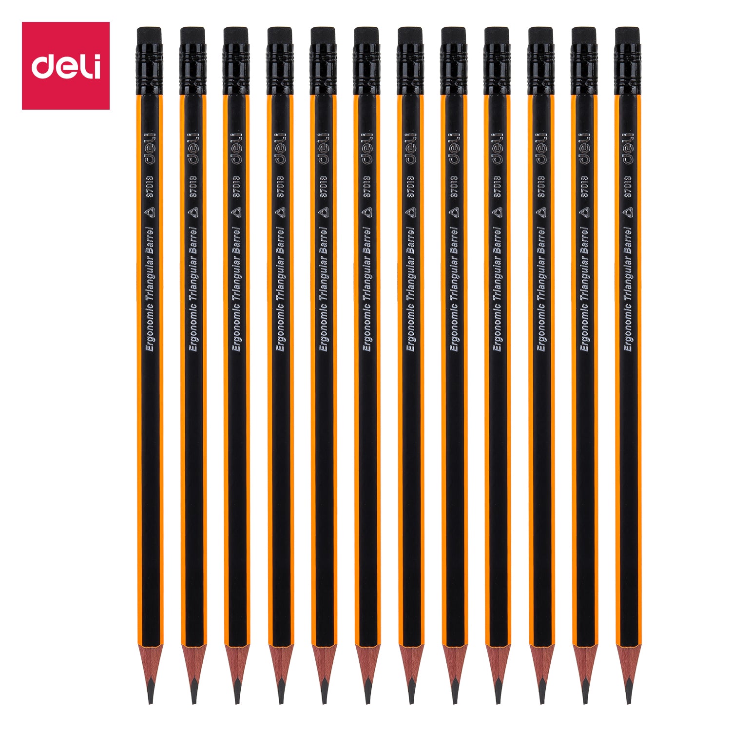 Deli-E37013 Graphite Pencil - Deli