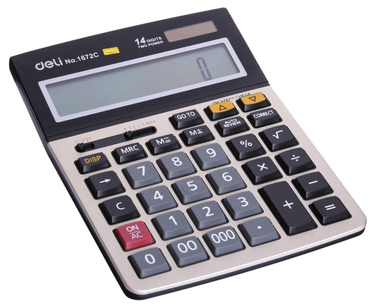 Deli 1672C Metal Calculator