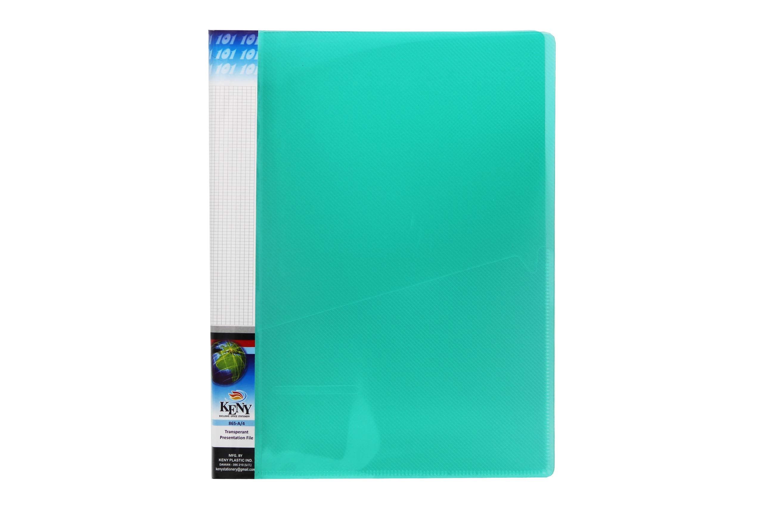 Plastic Clip File Folder