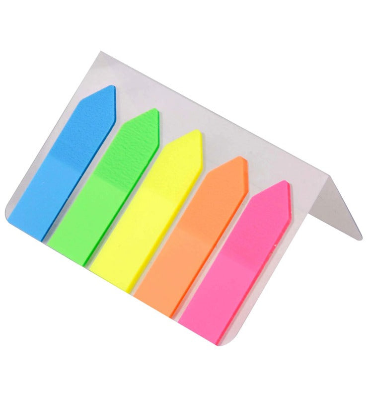 Post it Sticky Flags, 100 Sheets, 5 colors, 45 x 12mm