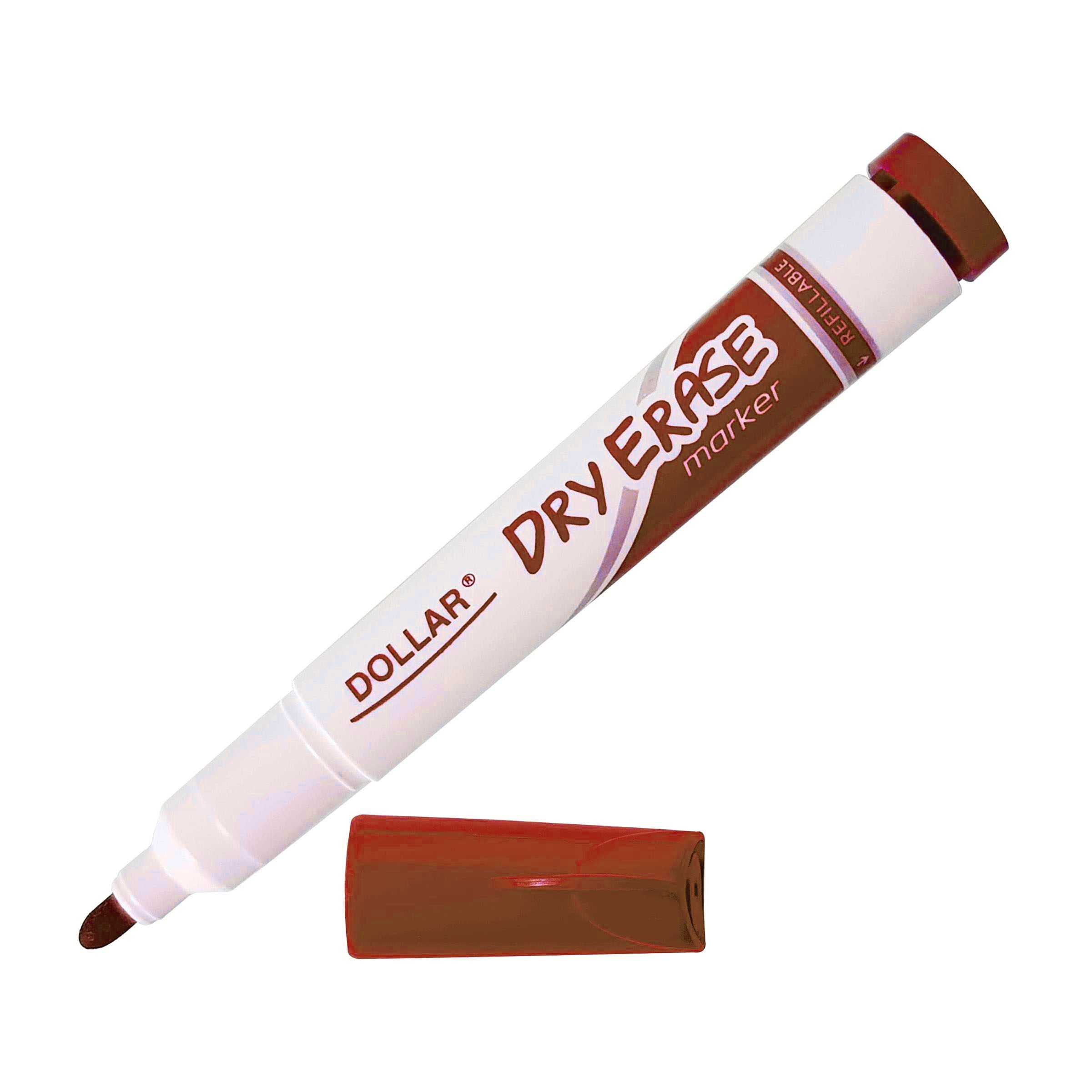 Dollar Dry Erase Whiteboard Marker red colour