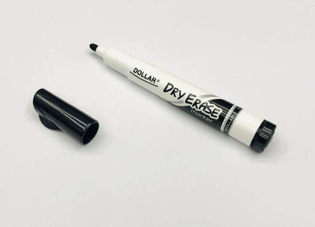 Dollar Dry Erase Whiteboard Marker black colour