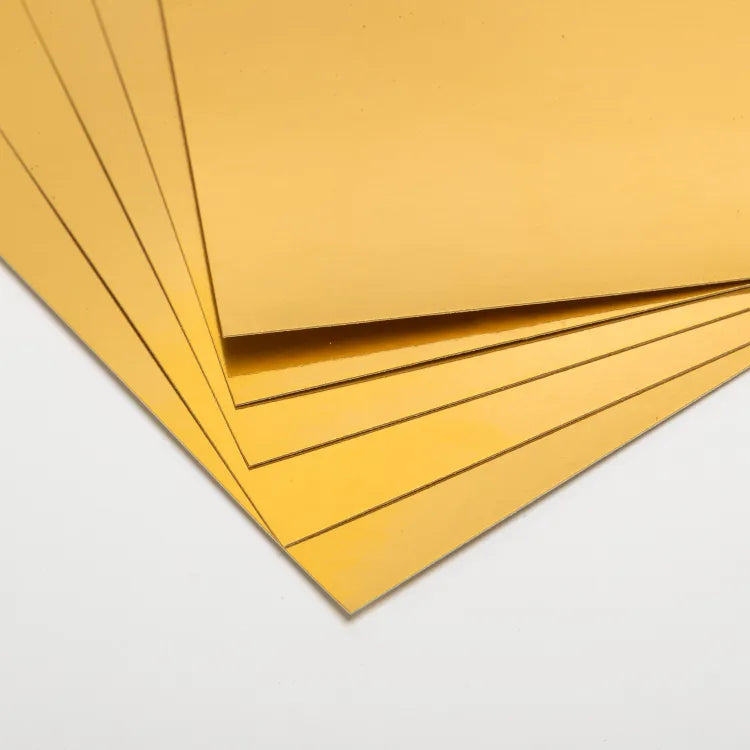 Golden A4 Colored Paper Pack Of 100 Sheets With Single Color, 80g Paper