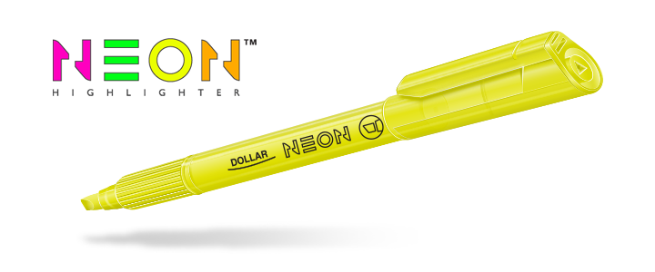 Neon Highlighter HL 4 | Dollar yellow