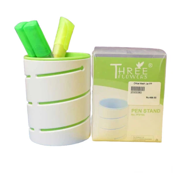 Three Flower Pen Stand TF9104