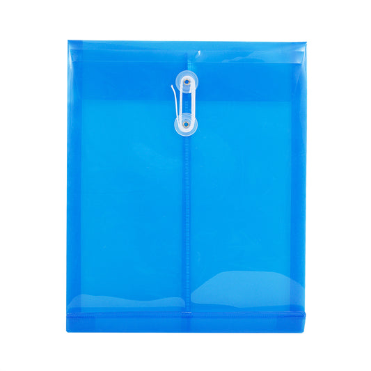 Vertical plastic envelope