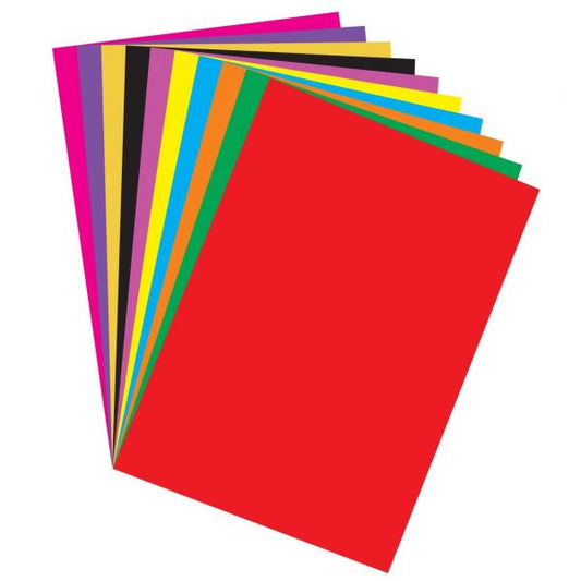 A4 Colored Paper 70 g Pack Of 100 Multicolor Sheets
