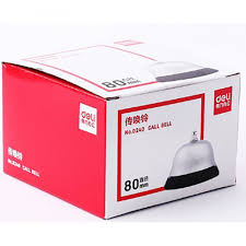 deli E02040 call bell (silver grey)
