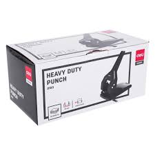 Deli E0160 60 Pages Metal Heavy Duty 2-Hole Punch Machine