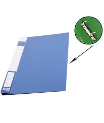 PVC Ring File blue