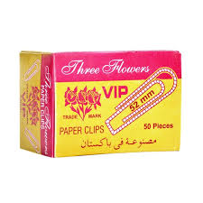 Three Flower Gem Clips (Pack of 1) - 52mm