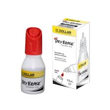 Dollar Dry Erase White Board Marker Ink Bottle 15ml