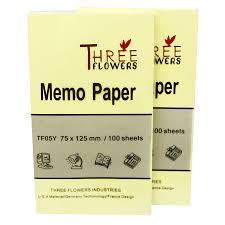 Post it Pad | Sticky Notes | 3x5 Bright Yellow