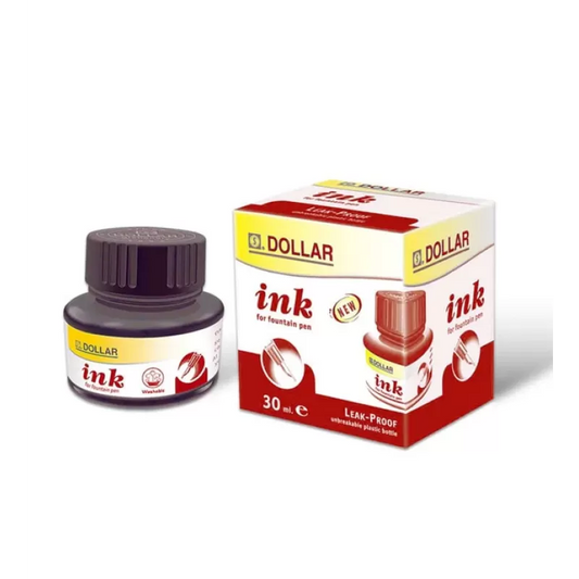 Dollar Fountain Pen Ink Bottle 30ml