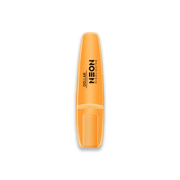 Dollar Neon Orange Highlighter