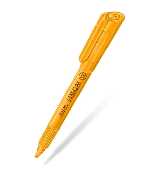 Neon Highlighter HL 4 | Dollar colour orange