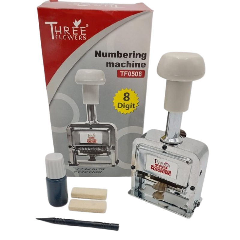 Numbering Machine 8Digits TF508 Three Flowers