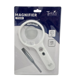 Magnifying Glass Racket 75mm TF9099 Three Flowers